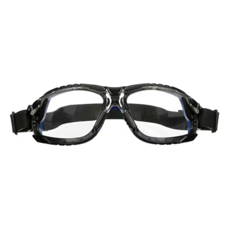 3M™ Solus™ 1000 Schutzbrille, blau/schwarzer Rahmen, Scotchgard™ Anti-Beschlag- und Kratzschutzbeschichtung (K&N), klare Scheiben, TPE-Dichtung und Neoprenband, S1101NSGAF-TSKT-EU, 20/Karton