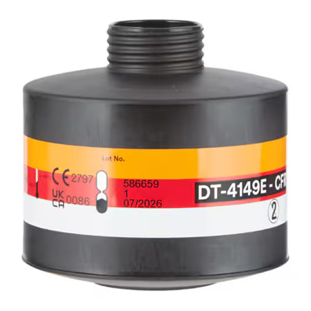 3M™ Gas-/Dampf- und Partikelfilter mit DIN-Gewindeanschluss CFR32 Reaktor HgP3 R D (LI2), DT-4149E