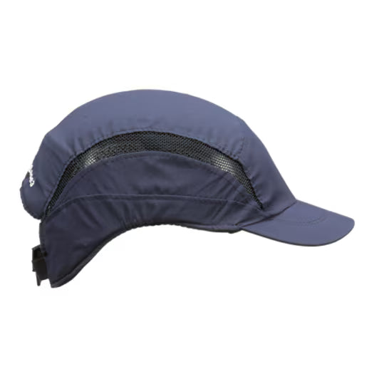 3M™ First Base™ 3 Anstoßkappe 2030031, Classic, Marineblau, kurzer Schirm, 55 mm, angepasst