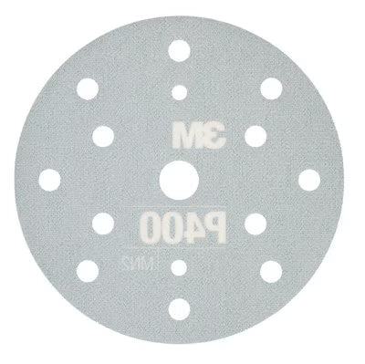 3M™ Hookit™ Flexibler Schleifteller 270J, 150 mm, 15-Loch, P400, 34417