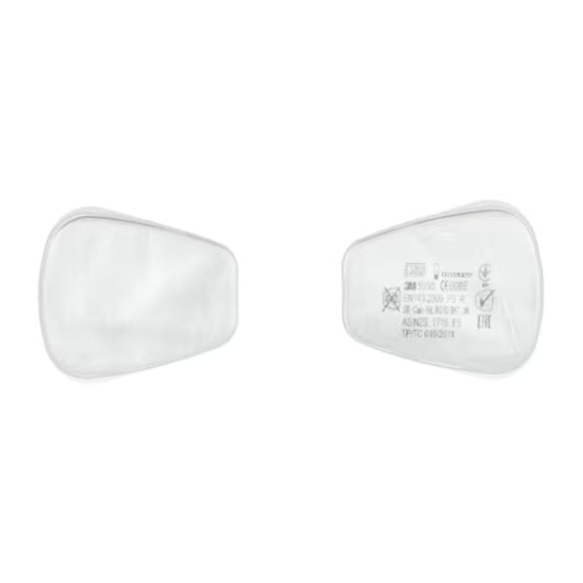 3M™ Feinstaubfilter 5935, 2 Paar 5935 Filter + 1 Paar 501 Filterhalter/Packung