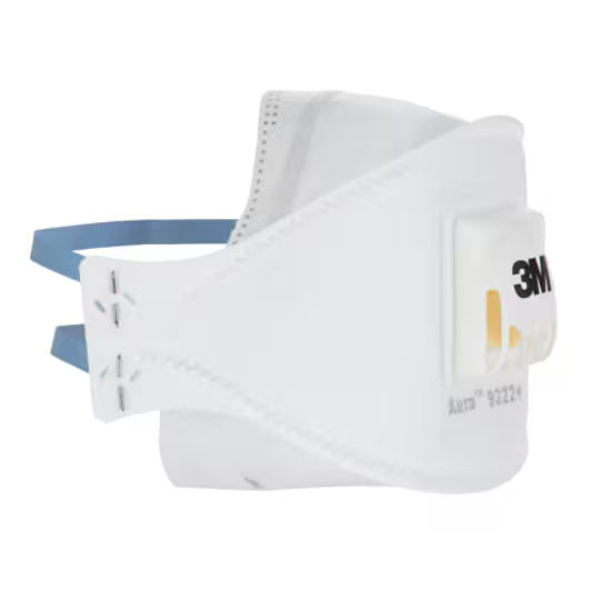 3M™ Aura™ Cool Flow™ Atemschutzmaske mit Ventil Serie 9322+