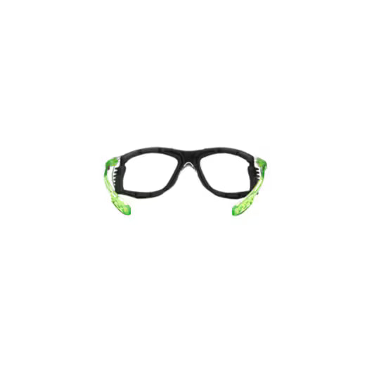 3M™ Solus™ CCS Schutzbrille, Bügel limegrün, Schaumstoffeinlage, Scotchgard™ Anti-Beschlag und kratzbeständige Beschichtung (K&N), klare Scheiben, SCCS01SGAF-GRN-F-EU, 20/Karton