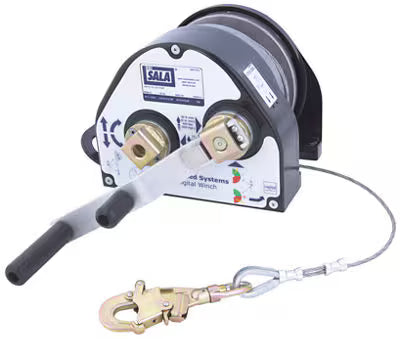 3M™ DBI-SALA® Hebevorrichtung für enge Räume, 200er-Serie, 58 m, verzinktes Stahlseil, 8518589