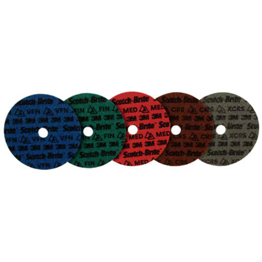 Scotch-Brite™ Precision Surface Conditioning Scheibe, PN-DH, Fin, 125 mm x 22,23 mm