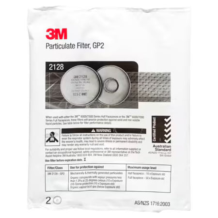 3M™ Partikelfilter, P2 R, 2128
