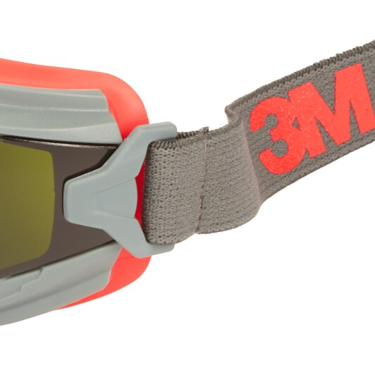 3M™ Goggle Gear™ 500 Vollsichtbrille, Scotchgard™ Anti-Beschlag- und Kratzschutzbeschichtung (K&N), IR5 graue Scheibe, GG550SGAF-EU, 10/Karton