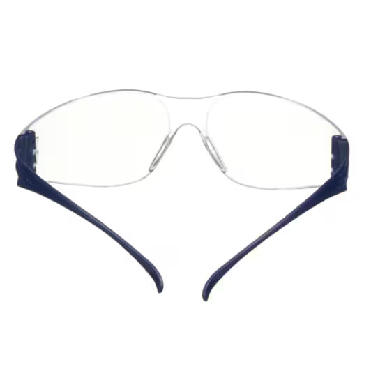 3M™ SecureFit™ 100 Schutzbrille, blaue Fassung, kratzfeste, klare Gläser, SF101AS-BLU-EU, 20/Karton