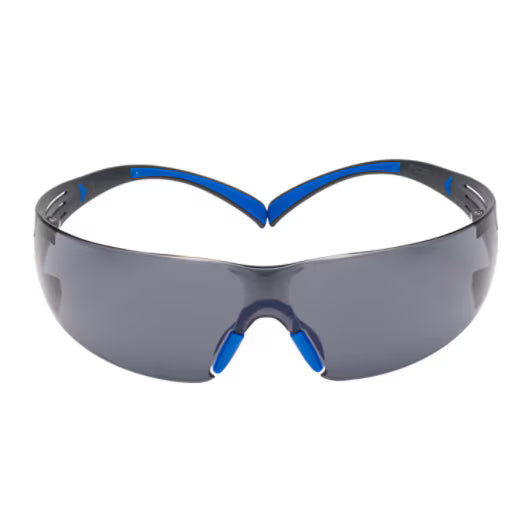 3M™ SecureFit™ 400 Schutzbrille, blau/grau Rahmen, Scotchgard™ Anti-Beschlag und kratzbeständige Beschichtung (K&N), graue Scheiben, SF402SGAF-BLU-EU
