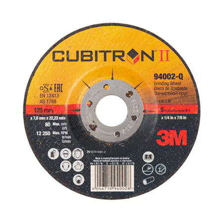 3M™ Cubitron™ II Schruppscheibe, T27, 230 mm x 7 mm x 22 mm, A36