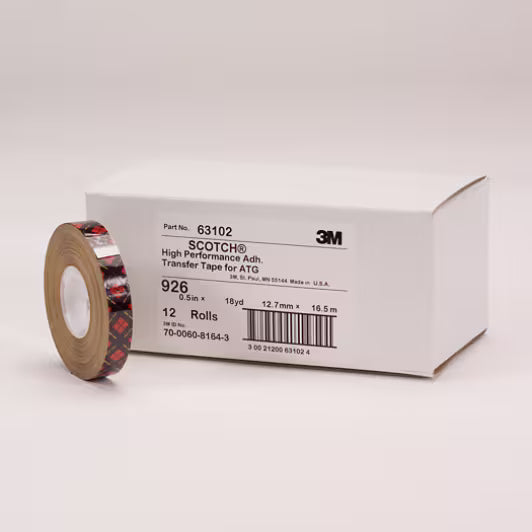 Scotch® ATG Klebeband 926, Transparent, 6 mm x 33 m, 0,13 mm