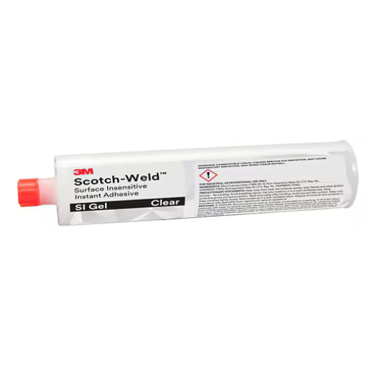 3M™ Scotch-Weld™ Oberflächenunempfindlicher Sofortklebstoff SI Gel, Transparent, 300 g