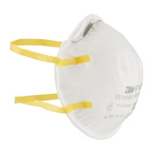 3M™ Atemschutzmaske für Handschliffarbeiten 8710E, FFP1, 3 Stück/Packung