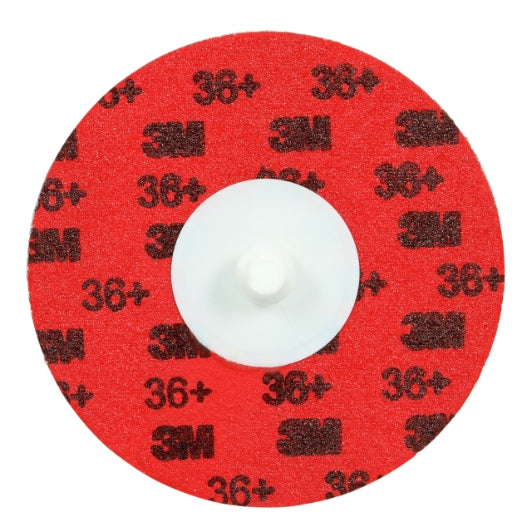 3M™ Roloc™ Fächerschleifscheibe 767F, 36+ YF-Gewicht, TR, Maron, 76,2 mm, Matrix R300V, 50 Stück/Box, 200 Stück/Karton
