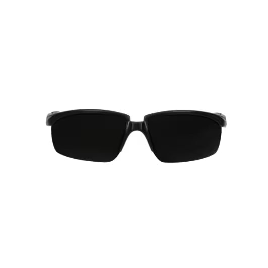 3M™ Solus™ 2000 Schutzbrille, schwarz/grüner Rahmen, kratzfest+ (K), IR 5.0 Grauglas, S2050ASP-BLK, 20/Karton