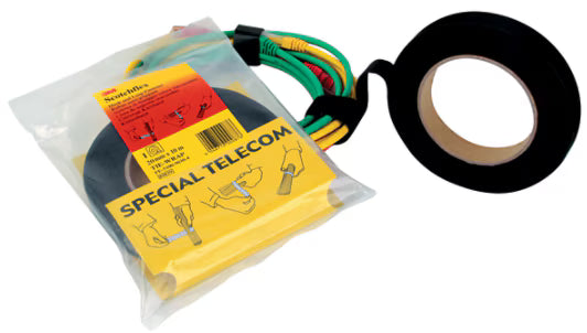 3M™ 3M™ Scotchflex™ Klettband, Schwarz, 20 mm x 10 m, 0,82 mm