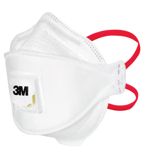 3M™ Aura™ Atemschutzmaske für das Gesundheitswesen, FFP3, mit Ventil, 1873V+