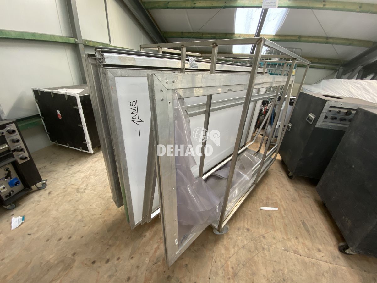 Gebrauchte AMS Plattendusche 1 m