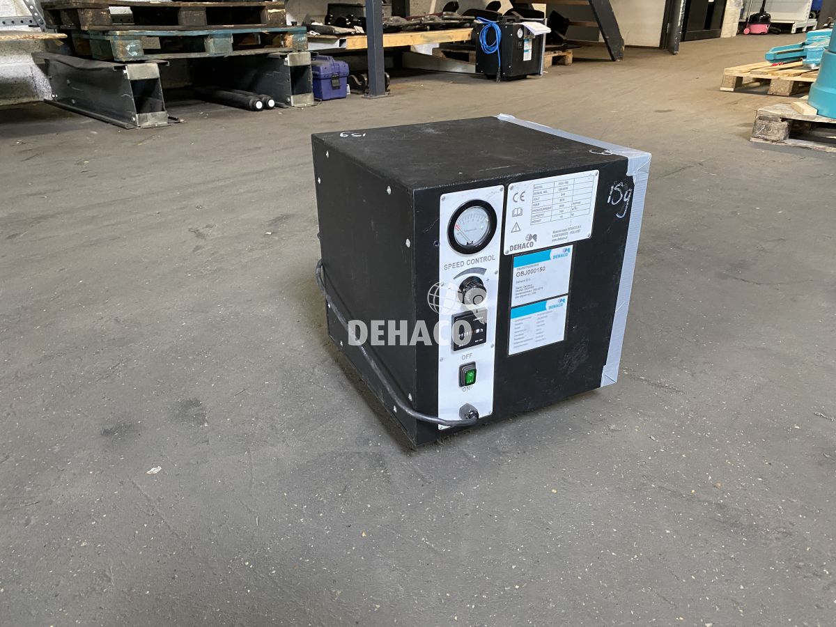 Gebrauchte DEH750 Unterdruckmaschine, 1-teilig, Ausblasseite seitlich