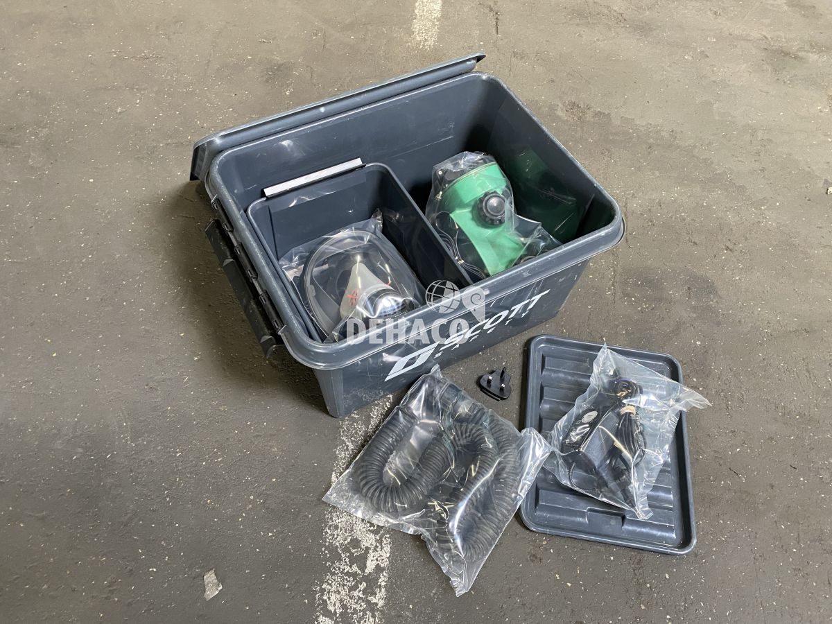 Gebrauchtes Scott Proflow SC Asbest komplett mit Vision Maske M/L