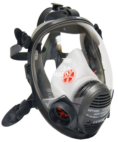 Gebrauchte Scott Vision RFF4000 Vollgesichtsmaske Silikon Größe S