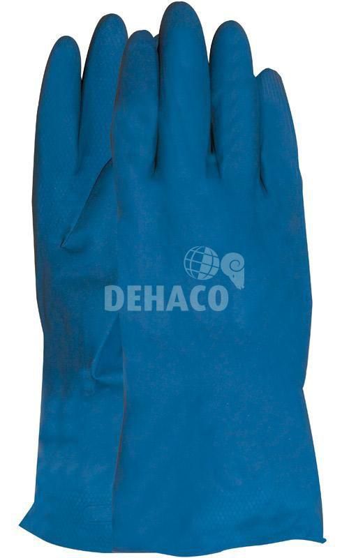 Haushaltshandschuh Latex blau, Größe L