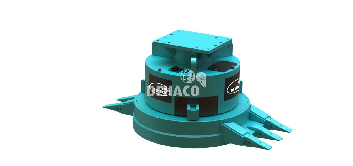 MH100-FT Hydraulischer Magnet (Flachplatte und Zähne)