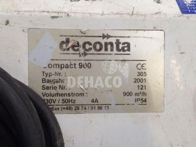 Anlass: Deconta Compact 900 Unterdruckmaschine