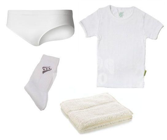 Unterwäsche Baumwolle inklusive Handtuch pro Paket