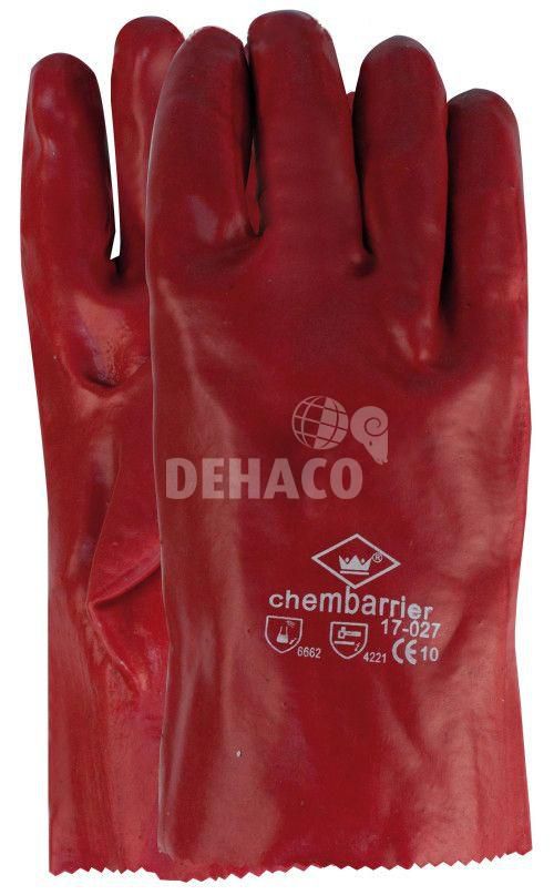 OXXA Cleaner 17-035, rot, 350 mm, Größe 10