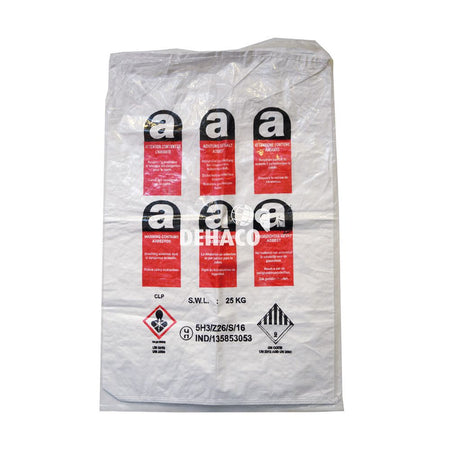 Umgekehrter Mini-Asbestsack 70x110cm mit A-Logo + 1x Inlet