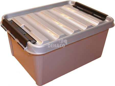 Transportbox silber 8 Liter